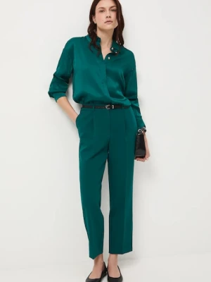 Medicine spodnie damskie kolor zielony