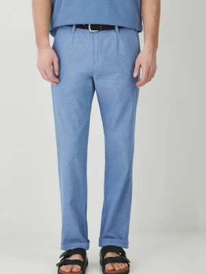 Medicine spodnie lniane