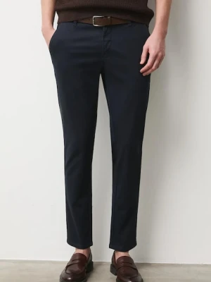 Medicine spodnie męskie kolor granatowy dopasowane
