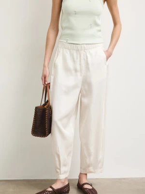 Medicine spodnie slouchy damskie z lyocellu
