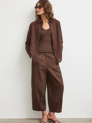 Medicine spodnie slouchy damskie z lyocellu