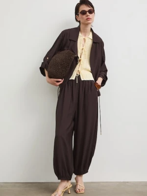 Medicine spodnie slouchy damskie z wiskozą