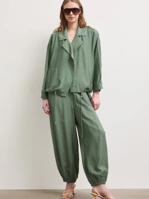 Medicine spodnie slouchy damskie z wiskozą