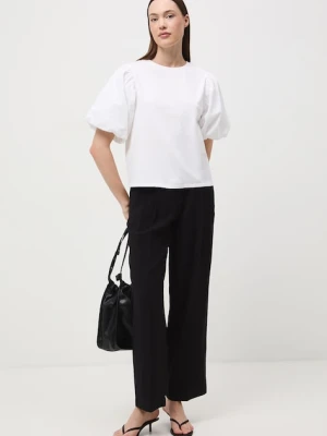Medicine spodnie wide leg damskie z wiskozy