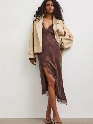 Medicine sukienka bieliźniana z cupro