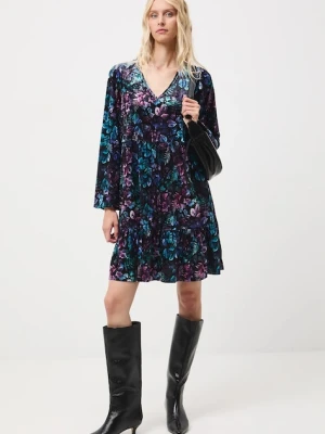 Medicine sukienka kolor czarny mini oversize