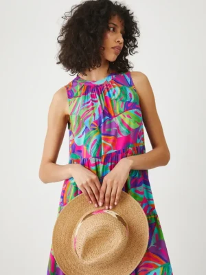 Medicine sukienka kolor multicolor mini oversize