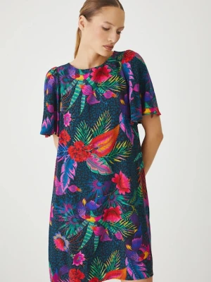 Medicine sukienka kolor multicolor mini oversize