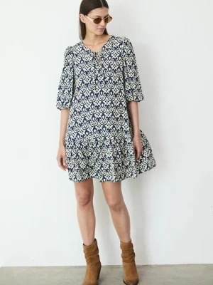 Medicine sukienka kolor multicolor mini oversize