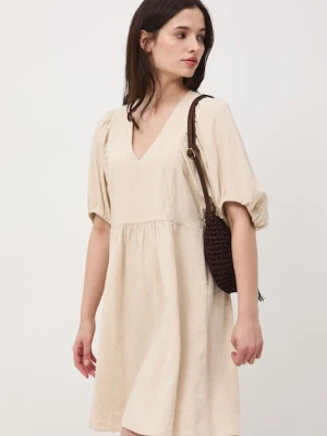 Medicine sukienka oversize z lnem