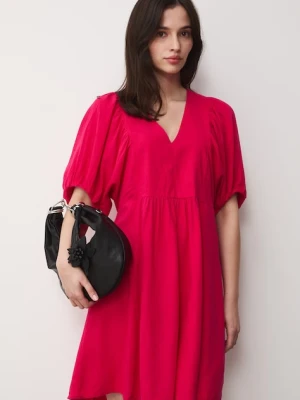 Medicine sukienka oversize z lnem