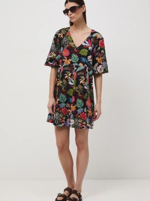 Medicine sukienka oversize z wiskozy