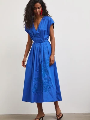 Medicine sukienka rozkloszowana bawełniana