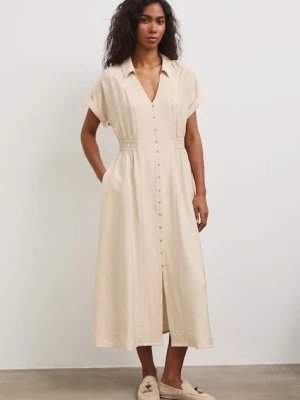 Medicine sukienka rozkloszowana z wiskozą