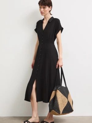 Medicine sukienka rozkloszowana z wiskozą