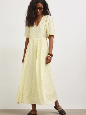 Medicine sukienka rozkloszowana z wiskozy