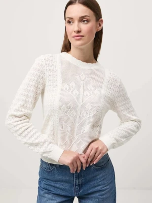 Medicine sweter damski kolor beżowy
