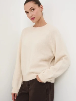 Medicine sweter damski kolor beżowy