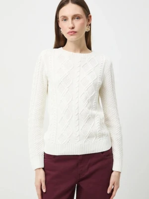 Medicine sweter damski kolor beżowy ciepły