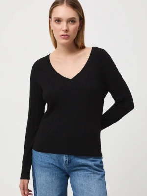 Medicine sweter damski kolor czarny
