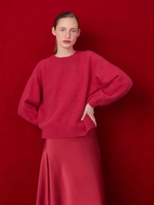 Medicine sweter damski kolor czerwony