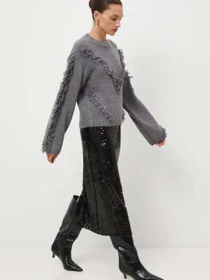 Medicine sweter damski kolor szary