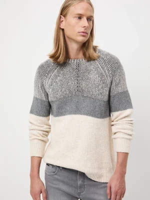 Medicine sweter męski kolor multicolor ciepły