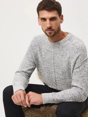 Medicine sweter męski kolor multicolor ciepły