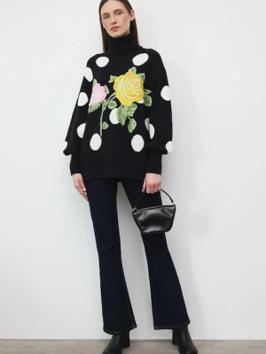 Medicine sweter z domieszką wełny