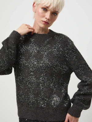 Medicine sweter z domieszką wełny