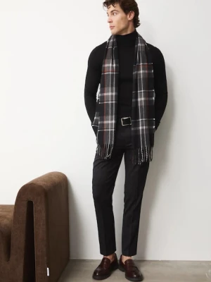 Medicine sweter z wełny merino kolor czarny z golferm