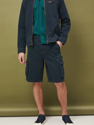Medicine szorty cargo męskie jeansowe