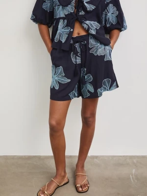 Medicine szorty damskie z lnem