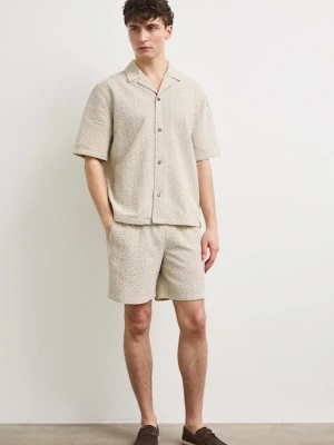 Medicine szorty męskie z lnem