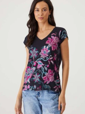 Medicine t-shirt bawełniany damski kolor czarny