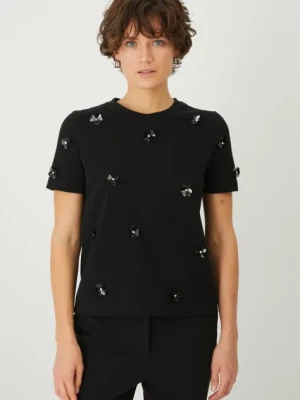 Medicine t-shirt bawełniany damski kolor czarny