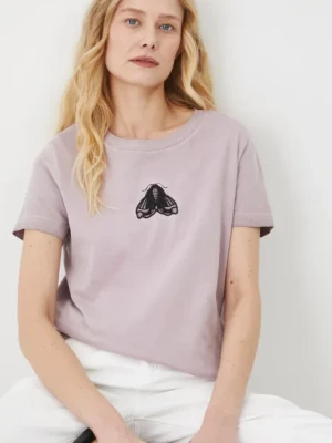 Medicine t-shirt bawełniany damski kolor różowy