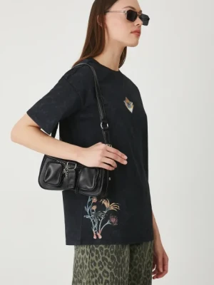 Medicine t-shirt bawełniany damski kolor szary