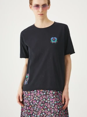 Medicine t-shirt bawełniany damski kolor szary