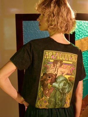 Medicine t-shirt bawełniany kolor szary