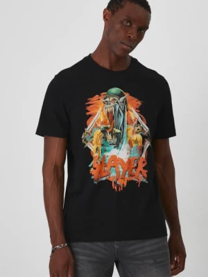Medicine t-shirt bawełniany męski kolor czarny z nadrukiem