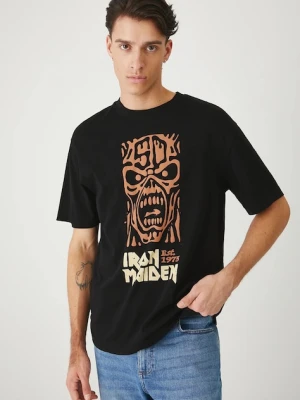 Medicine t-shirt bawełniany męski kolor czarny z nadrukiem