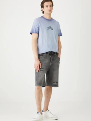 Medicine t-shirt bawełniany męski kolor fioletowy