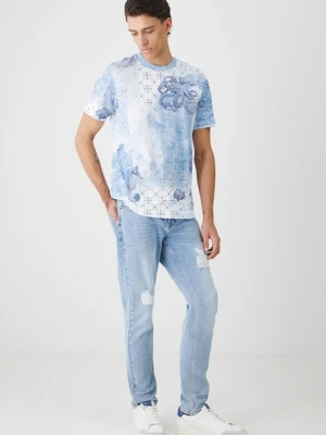 Medicine t-shirt bawełniany męski kolor multicolor wzorzysty