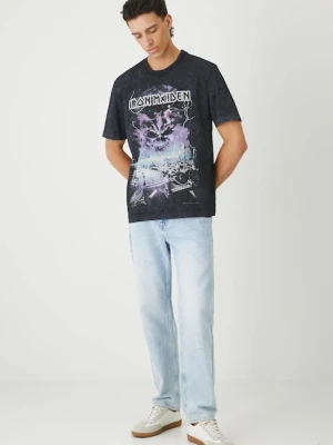 Medicine t-shirt bawełniany męski kolor szary