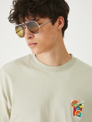 Medicine t-shirt bawełniany męski kolor zielony