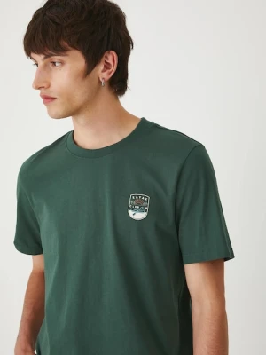 Zdjęcie produktu Medicine t-shirt bawełniany męski kolor zielony z nadrukiem