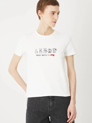 Medicine t-shirt damski kolor biały