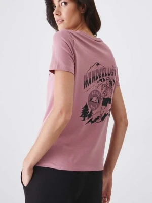 Medicine t-shirt damski kolor różowy