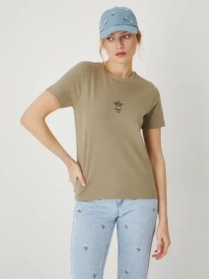 Medicine t-shirt damski kolor zielony